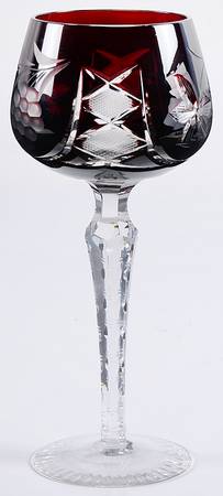 LA16 (Continuous Cut Foot) Ruby Hock Wine