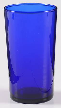 Flare Cobalt Blue Juice Glass