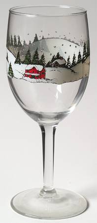 Winter Village by Libbey Glass Company
