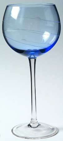 Tuscany Seasons Pastel Cobalt Blue Balloon Wine