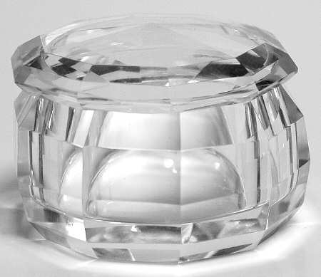 Jeweled Ice Octagonal Covered Box