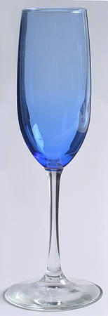Vina Blue Fluted Champagne