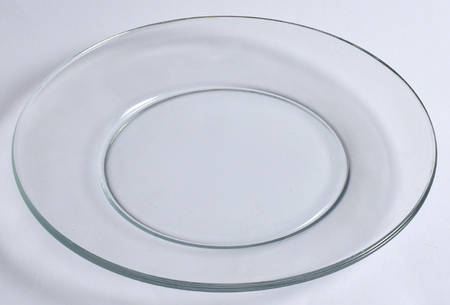 Moderno Clear Dinner Plate