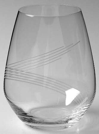 Lively White Tumbler Flat Wine