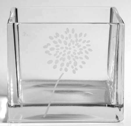 Moore Meadow 4" Square Vase