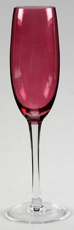 Tuscany Harvest Red Fluted Champagne
