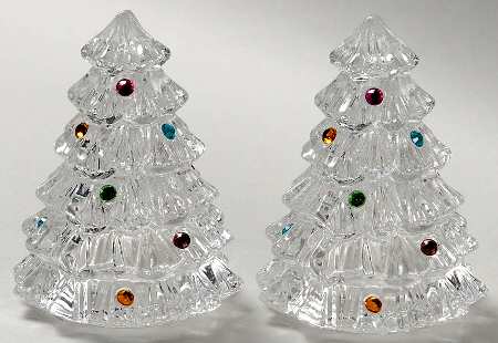 Christmas Tree (Giftware) Stoppered Shaker Set