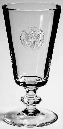 White House Juice Glass
