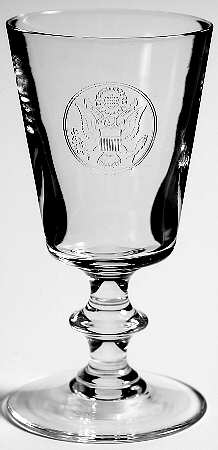 White House Wine Glass