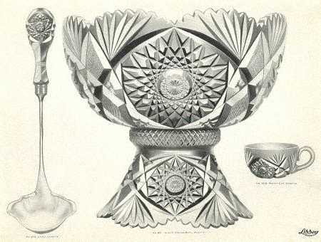 Venetia Punch Bowl with Stand