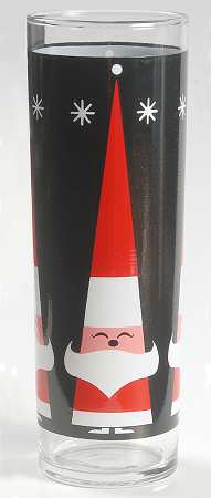 Tall Santa 10 Oz Flat Tumbler