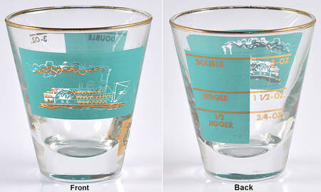 LRS129 Double Jigger by Libbey Glass Company