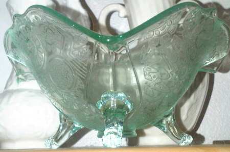 Deco Brocade Green by Lancaster