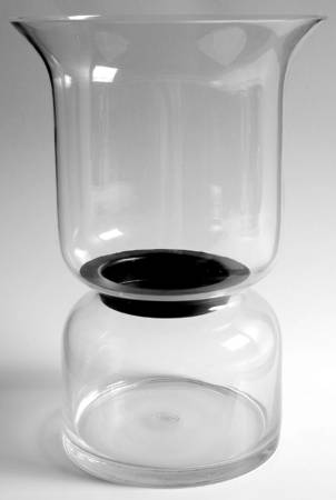 Giftware 12" Fill It Hurricane & Metal Plate