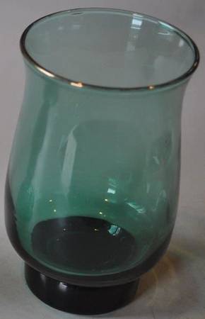 Tulip Dark Green 14 Oz Flat Tumbler
