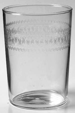 Needle Etch 24 Clear by Libbey Glass Company
