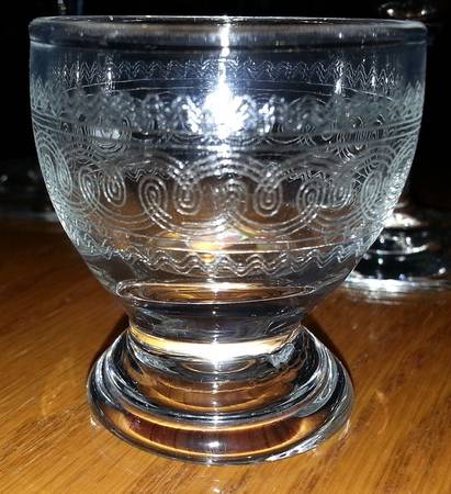 Needle Etch 24 Clear Shot Glass