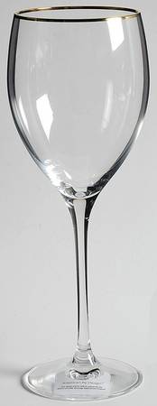 Timeless Gold Signature Water Goblet