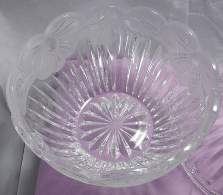 LA20 (Frosted) Candy Dish No Lid by Lausitzer