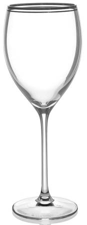 Library Lane Platinum Wine Glass