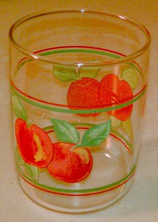 Harvest Fruit Flat Juice Glass