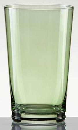 Beachfront Green Highball Glass