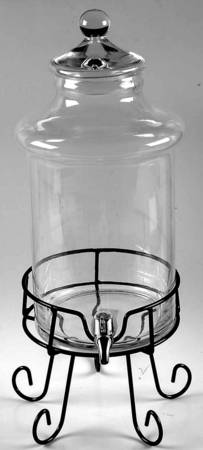 Glass Beverage Dispenser by Lenox