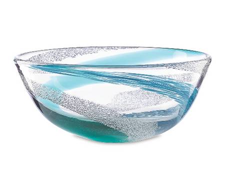 Seaview Bubble Swirl 10" Round Bowl