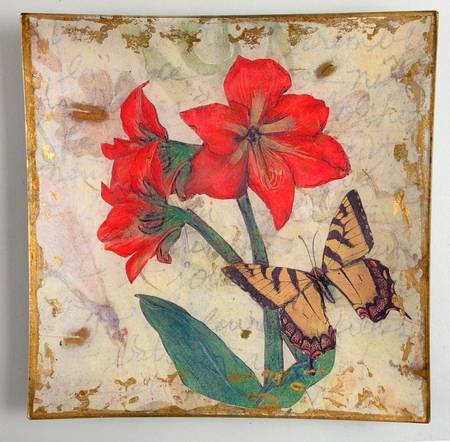 Decoupage Plates 9" Square Plate