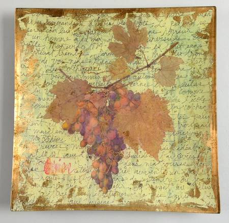 Decoupage Plates 9" Square Plate