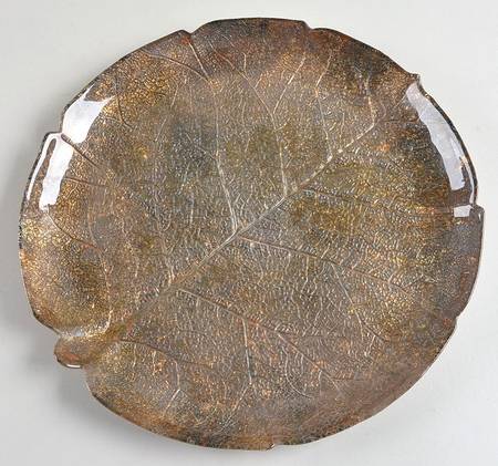 Decoupage Plates 10" Leaf Plate