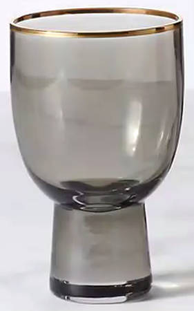 Trianna Slate Wine Glass