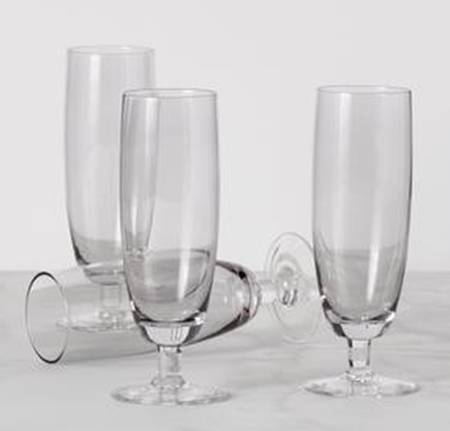 Valencia Smoke Fluted Champagne