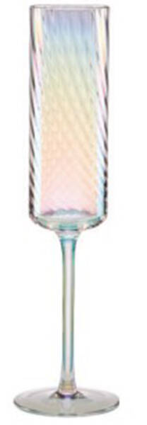 Tuscany Classics Iridescent Fluted Champagne