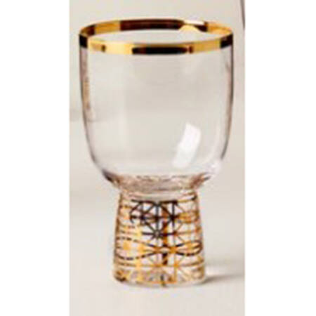 Tuscany Classics Gold Frost Wine Glass