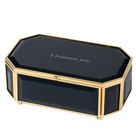 Treasured Jewelry Box with Hinged Lid