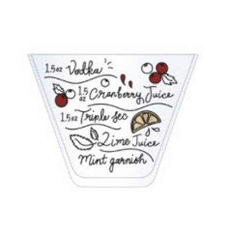 Make Merry Stemless Martini