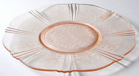 American Sweetheart Pink 12" Salver Plate