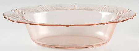 American Sweetheart Pink Oval Bowl