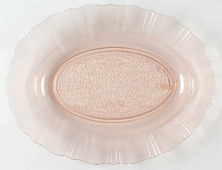 American Sweetheart Pink 13" Oval Platter