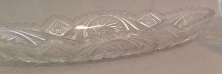Aztec Clear 11" Oblong Celery