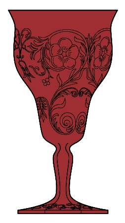Rock Crystal Red