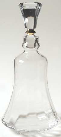 Jamestown Clear (Gold Trim) Liqueur Decanter & Stopper