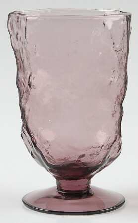 Crinkle Glass Amethyst by Morgantown