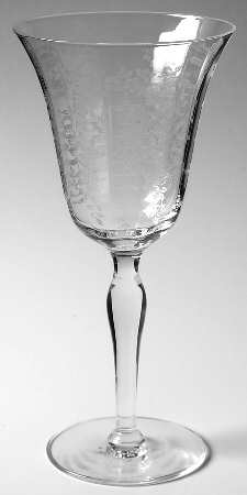 Mikado Water Goblet by Morgantown