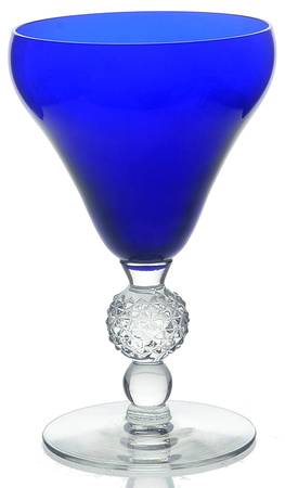 Old English Cobalt Blue (Golf Ball Stem) by Morgantown