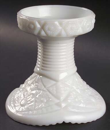 The Concord Milk Glass Punch Bowl Stand