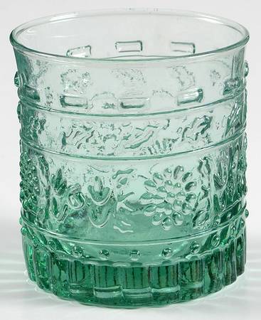 Tender Leaves Green Double Old Fashioned