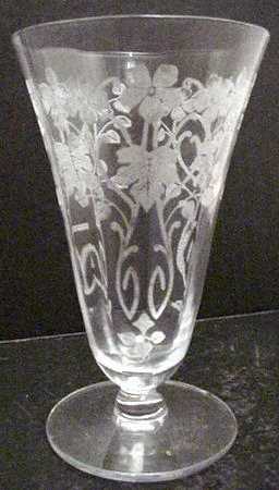 Baden Clear (Stem 7604 1-2) Footed Tumbler