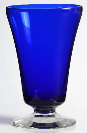 Lorna Blue Juice Glass by Morgantown